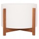 ΓΛΑΣΤΡΑ ΕΣΩΤ.ΧΩΡΟΥ HOFF HM4682.02L FIBER CEMENT ΛΕΥΚΟ-TEAK ΒΑΣΗ Φ50x35Υεκ