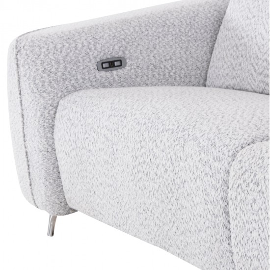 ΚΑΝΑΠΕΣ ΔΕΞΙΑ ΓΩΝΙΑ 3Θ ΜΕ RECLINE VALENTE HM3317.01R ΑΝΟΙΧΤΟ ΓΚΡΙ ΥΦΑΣΜΑ 275x160x104Yεκ
