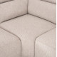 ΚΑΝΑΠΕΣ ΔΕΞΙΑ ΓΩΝΙΑ 5Θ ΜΕ RECLINE LUNARIS HM3316.02R ΕΚΡΟΥ ΥΦΑΣΜΑ 307x267x94Yεκ