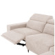 ΚΑΝΑΠΕΣ ΑΡΙΣΤΕΡΗ ΓΩΝΙΑ 5Θ ΜΕ RECLINE LUNARIS HM3316.02L ΕΚΡΟΥ ΥΦΑΣΜΑ 307x267x94Yεκ