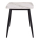 ΤΡΑΠΕΖΙ RAVEN HM9854.04 ΚΕΡΑΜΙΚΟ TOP ΜΕ ΟΨΗ ΜΑΡΜΑΡΟΥ τ.CALACATTA 120x70x73Υεκ.