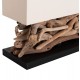 ΕΠΙΤΡΑΠΕΖΙΟ ΟΡΘΟΓΩΝΙΟ ΦΩΤΙΣΤΙΚΟ TWIGGY HM4432 DRIFTWOOD & ΛΕΥΚΟ ΚΑΠΕΛΟ 50x16,5x38Υεκ.