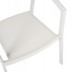 ΣΕΤ ΤΡΑΠΕΖΑΡΙΑΣ 5ΤΜΧ TABER HM10838.01 ΚΑΡΕΚΛΕΣ & ΤΡΑΠΕΖΙ ΑΛΟΥΜ.-POLYWOOD--ΛΕΥΚΟ