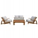 ΣΕΤ ΣΑΛΟΝΙ LOUNGE 4ΤΜΧ MIREX HM6521 ΞΥΛΟ ΑΚΑΚΙΑΣ--ΠΟΛΥΕΣΤΕΡΙΚΑ ΜΑΞΙΛΑΡΙΑ ΕΚΡΟΥ
