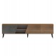 ΕΠΙΠΛΟ ΤΗΛΕΟΡΑΣΗΣ CATERRA HM18374.14 ΜΕΛΑΜΙΝΗ ΦΥΣΙΚΟ-MOORE STONE 180Χ35.5Χ48Υεκ.