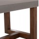 ΤΡΑΠΕΖΙ ΤΡΑΠΕΖΑΡΙΑΣ FIBER CEMENT & ΞΥΛΟ ΑΚΑΚΙΑΣ ASTOR HM6572.01 ΓΚΡΙ 240x100x75Υεκ