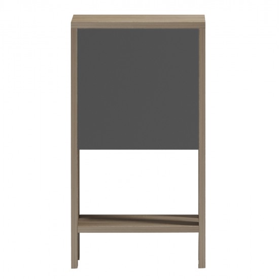 ΚΟΜΟΔΙΝΟ ARGUS HM18378.13 ΜΕΛΑΜΙΝΗ SONAMA/ΓΚΡΙ 30x30x55Υεκ.