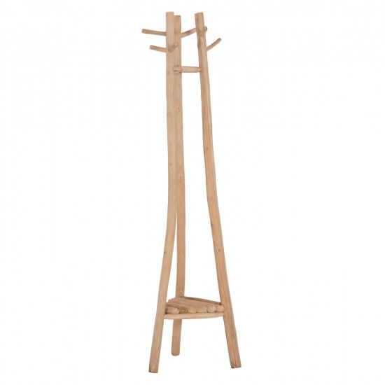 ΚΑΛΟΓΕΡΟΣ ΜΕ 3 ΚΟΛΩΝΕΣ TRIDEM HM4881 ΞΥΛΟ TEAK ΣΕ ΦΥΣΙΚΟ 52x52x200Υεκ.