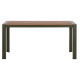 ΤΡΑΠΕΖΙ ΕΞΩΤ.ΧΩΡΟΥ GOYA HM6059.07 ΑΛΟΥΜΙΝΙΟ ΣE OLIVE GREEN & POLYWOOD 160X80Χ75Υεκ.