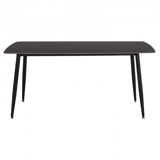 ΣΕΤ ΤΡΑΠΕΖΑΡΙΑΣ 5ΤΜΧ DETTON HM10940.01 ΚΕΡΑΜΙΚΟ TOP--ΥΦΑΣΜΑ ΓΚΡΙ & ΜΕΤΑΛ.ΠΟΔΙΑ ΜΑΥΡΑ
