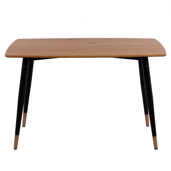 ΣΕΤ ΤΡΑΠΕΖΑΡΙΑΣ 5ΤΜΧ ALIZA HM12122.01 MDF TOP ΣΕ ΦΥΣΙΚΟ--ΣΑΠΙΟ ΜΗΛΟ ΒΕΛΟΥΔΟ