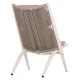 ΠΟΛΥΘΡΟΝΑ RELAX REMUS HM6642.02 ΑΛΟΥΜΙΝΙΟ ΛΕΥΚΟ-ΣΧΟΙΝΙ OLEFIN ΜΠΕΖ 63x87x94Υεκ.