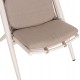 ΠΟΛΥΘΡΟΝΑ RELAX REMUS HM6642.02 ΑΛΟΥΜΙΝΙΟ ΛΕΥΚΟ-ΣΧΟΙΝΙ OLEFIN ΜΠΕΖ 63x87x94Υεκ.