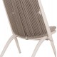 ΠΟΛΥΘΡΟΝΑ RELAX REMUS HM6642.02 ΑΛΟΥΜΙΝΙΟ ΛΕΥΚΟ-ΣΧΟΙΝΙ OLEFIN ΜΠΕΖ 63x87x94Υεκ.