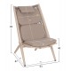 ΠΟΛΥΘΡΟΝΑ RELAX REMUS HM6642.04 ΑΛΟΥΜΙΝΙΟ ΣΑΜΠΑΝΙ-ΣΧΟΙΝΙ OLEFIN ΜΠΕΖ 63x87x94Υεκ.