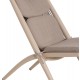 ΠΟΛΥΘΡΟΝΑ RELAX REMUS HM6642.04 ΑΛΟΥΜΙΝΙΟ ΣΑΜΠΑΝΙ-ΣΧΟΙΝΙ OLEFIN ΜΠΕΖ 63x87x94Υεκ.