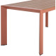 ΤΡΑΠΕΖΙ ΕΞΩΤ.ΧΩΡΟΥ GOYA HM6059.08 ΑΛΟΥΜΙΝΙΟ ΣE TERRACOTTA & POLYWOOD 160X80Χ75Υεκ.