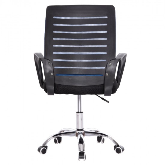 ΚΑΡΕΚΛΑ ΓΡΑΦΕΙΟΥ TRAIL HM1192.96 ΜΠΛΕ & ΜΑΥΡΟ MESH 62x51x98Υεκ. Β' ΔΙΑΛΟΓΗΣ