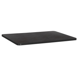 ΕΠΙΦΑΝΕΙΑ ΤΡΑΠΕΖΙΟΥ SINTERED STONE HM6656.01 ΜΑΥΡΗ ΜΕ ΠΛΑΙΣΙΟ ALU ΜΑΥΡΟ 120x80εκ.