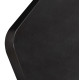 ΕΠΙΦΑΝΕΙΑ ΤΡΑΠΕΖΙΟΥ SINTERED STONE HM6656.01 ΜΑΥΡΗ ΜΕ ΠΛΑΙΣΙΟ ALU ΜΑΥΡΟ 120x80εκ.