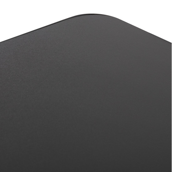 ΕΠΙΦΑΝΕΙΑ ΤΡΑΠΕΖΙΟΥ SINTERED STONE HM6656.01 ΜΑΥΡΗ ΜΕ ΠΛΑΙΣΙΟ ALU ΜΑΥΡΟ 120x80εκ.