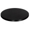 ΕΠΙΦΑΝΕΙΑ ΤΡΑΠΕΖΙΟΥ SINTERED STONE HM6653.01 ΜΑΥΡΗ ΜΕ ΠΛΑΙΣΙΟ ALU ΜΑΥΡΟ Φ70εκ.