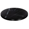 ΕΠΙΦΑΝΕΙΑ ΤΡΑΠΕΖΙΟΥ SINTERED STONE HM6653.03 BLACK MARBLE--ΠΛΑΙΣΙΟ ALU ΜΑΥΡΟ Φ70εκ.