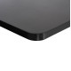 ΕΠΙΦΑΝΕΙΑ ΤΡΑΠΕΖΙΟΥ SINTERED STONE ΤΕΤΡΑΓΩΝΗ HM6655.01 ΜΑΥΡΗ ΜΕ ΠΛΑΙΣΙΟ ALU ΜΑΥΡΟ 80x80εκ.