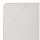 ΕΠΙΦΑΝΕΙΑ ΤΡΑΠΕΖΙΟΥ SINTERED STONE HM6656.12 WHITE MARBLE-ΠΛΑΙΣΙΟ ALU ΧΡΥΣΟ 120x80εκ.