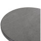 ΕΠΙΦΑΝΕΙΑ ΤΡΑΠΕΖΙΟΥ SINTERED STONE HM6652.05 GREY MARBLE--ΠΛΑΙΣΙΟ ALU ΓΚΡΙ Φ60εκ.
