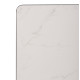 ΕΠΙΦΑΝΕΙΑ ΤΡΑΠΕΖΙΟΥ SINTERED STONE HM6655.02 WHITE MARBLE--ΠΛΑΙΣΙΟ ALU ΜΑΥΡΟ 80x80εκ.