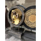 HAUSA 1 ΔΙΑΚΟΣΜΗΤΙΚΟ TOTEM 27x10x35cm POLYRESIN ΜΑΥΡΟ ΧΡΥΣΟ ΜΕΤΑΛΛΟ