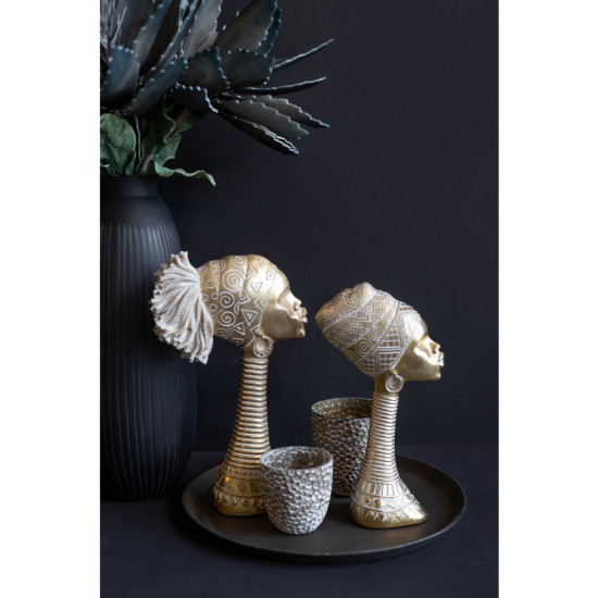 ABENI 4 ΔΙΑΚΟΣΜΗΤΙΚΗ ΦΙΓΟΥΡΑ 19x8x33cm POLYRESIN ΧΡΥΣΟ