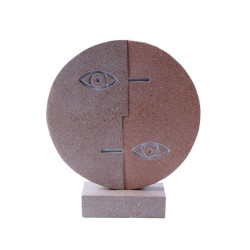 CONTRASTO ΔΙΑΚΟΣΜΗΤΙΚΟ TOTEM 25x8x29cm POLYRESIN TERRACOTTA