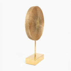 SKIVA ΔΙΑΚΟΣΜΗΤΙΚΟ TOTEM 23x7x36cm POLYRESIN ΧΡΥΣΟ