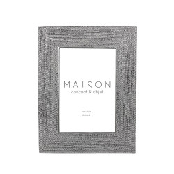 BELN ΚΟΡΝΙΖΑ 16x2x20cm POLYRESIN SILVER ΓΥΑΛΙ