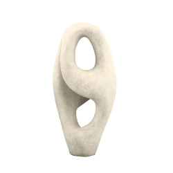 POLL ΔΙΑΚΟΣΜΗΤΙΚΟ 10x10x20cm POLYRESIN ΚΡΕΜ