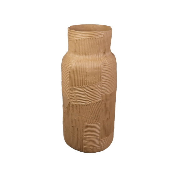 ACCUR ΔΙΑΚΟΣΜΗΤΙΚΟ ΒΑΖΟ 21x21x46cm POLYRESIN ΜΕΛΙ