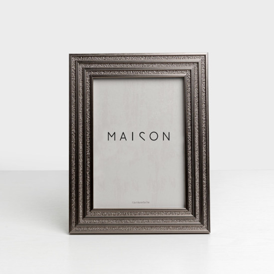 LINEA 4 ΚΟΡΝΙΖΑ 18.2x1.4x23.3cm POLYRESIN ΜΑΥΡΟ ΓΥΑΛΙ