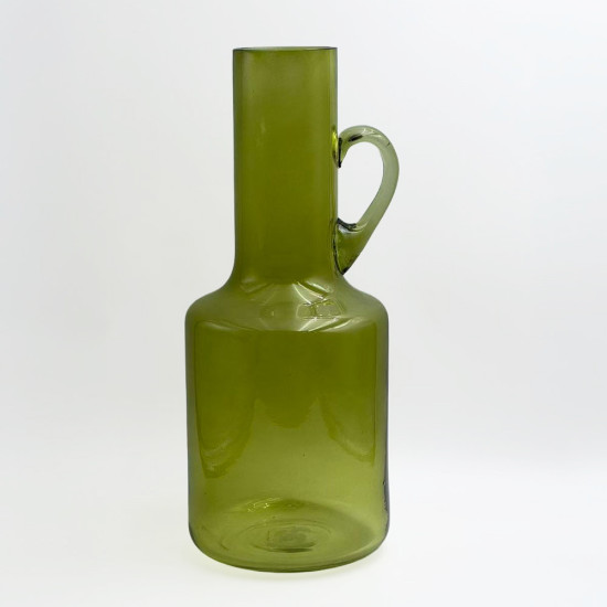 ARTISAN ΒΑΖΟ 14x14x35cm ΓΥΑΛΙ ΠΡΑΣΙΝΟ