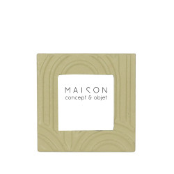 RAW ΚΟΡΝΙΖΑ 16x2x16cm MDF ΠΡΑΣΙΝΟ ΑΝΟΙΧΤΟ ΓΥΑΛΙ