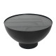 ARCHES COFFEE TABLE ΜΑΥΡΟ 70x70x40cm