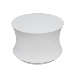 ARC COFFEE TABLE ΛΕΥΚΟ 60x60x41cm