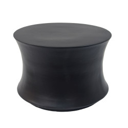 ARC COFFEE TABLE ΜΑΥΡΟ 60x60x41cm