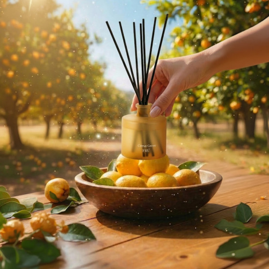 ZOE - CITRUS GROVE ΑΡΩΜΑΤΙΚΟ ΧΩΡΟΥ 100ml 6.4x6.4x23.3cm ΓΥΑΛΙ ΑΡΩΜΑΤΙΚΟ ΥΓΡΟ