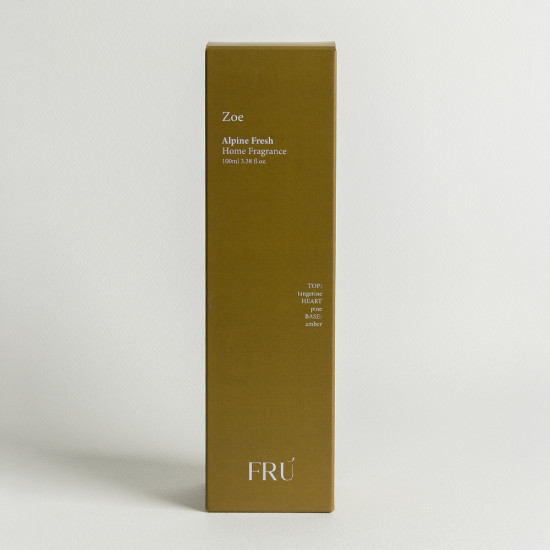 ZOE - ALPINE FRESH ΑΡΩΜΑΤΙΚΟ ΧΩΡΟΥ 100ml 6.4x6.4x23.3cm ΓΥΑΛΙ ΑΡΩΜΑΤΙΚΟ ΥΓΡΟ