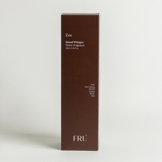 ZOE - ISLAND WHISPER ΑΡΩΜΑΤΙΚΟ ΧΩΡΟΥ 100ml 6.4x6.4x23.3cm ΓΥΑΛΙ ΑΡΩΜΑΤΙΚΟ ΥΓΡΟ